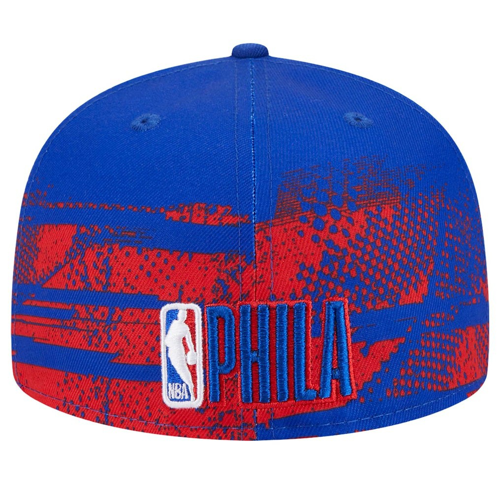 Philadelphia 76ers Tip-Off 59FIFTY Fitted Hat Royal