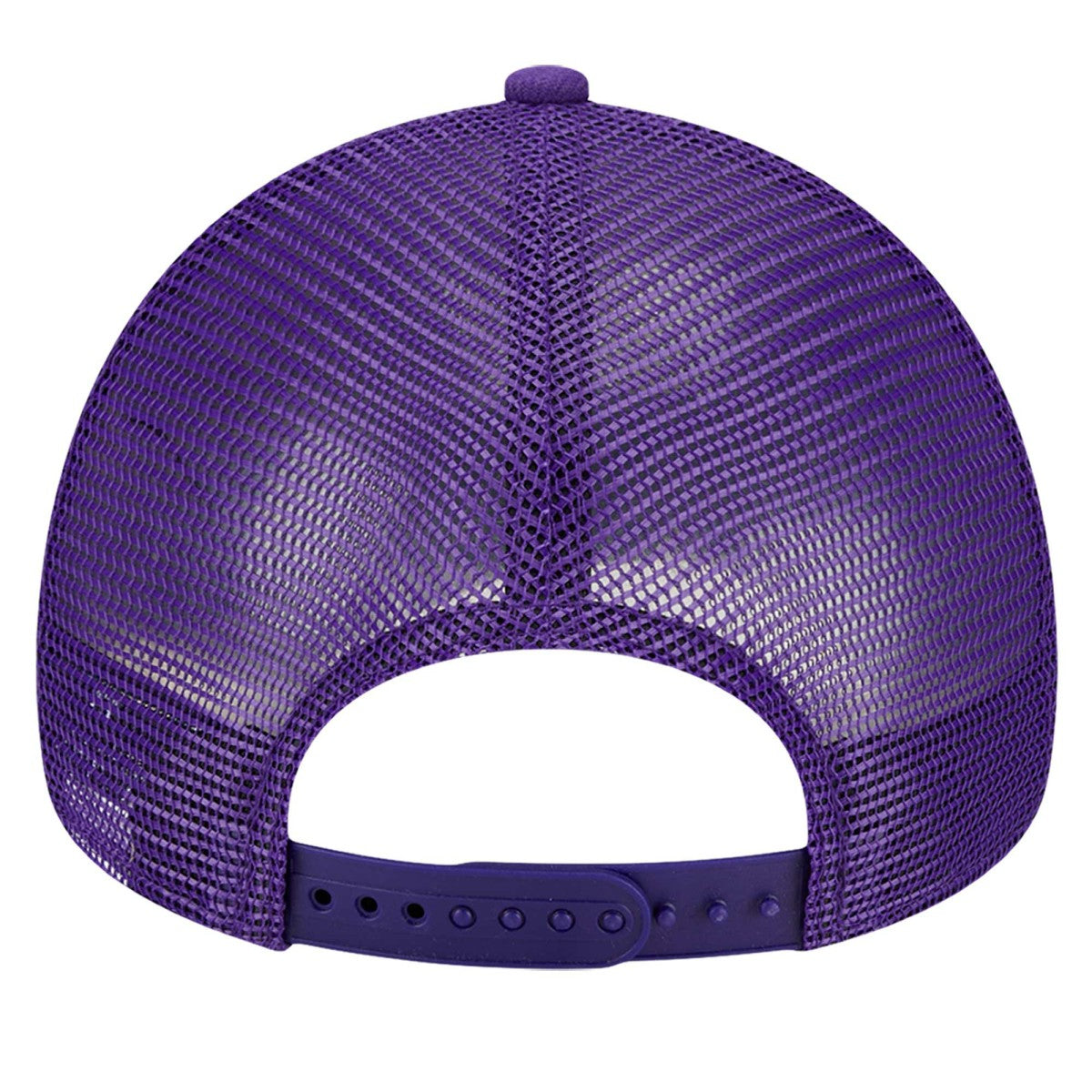 Los Angeles Lakers Tip Off A-Frame Trucker 9FORTY Adjustable Hat Purple/Gold