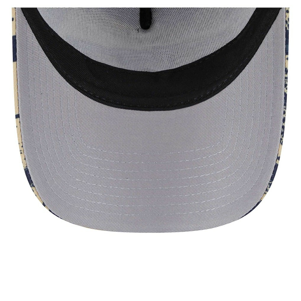New Orleans Pelicans Tip Off A-Frame Trucker 9FORTY Adjustable Hat Navy/Gold