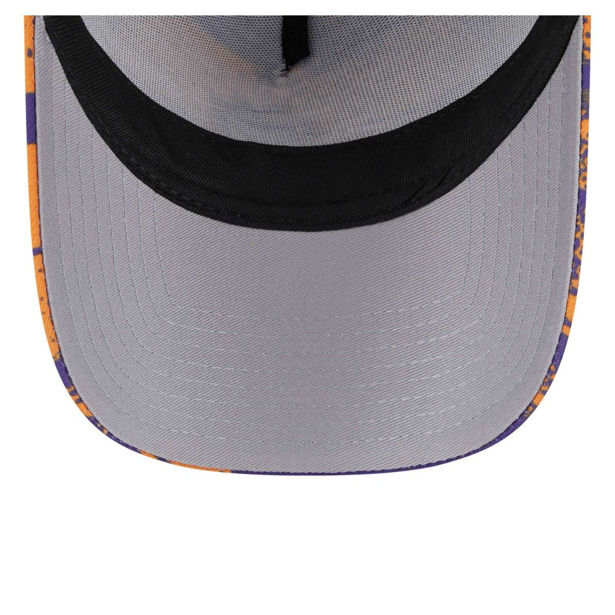 Phoenix Suns Tip Off A-Frame Trucker 9FORTY Adjustable Hat Purple/Orange