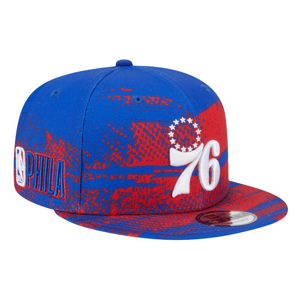 Philadelphia 76ers Tip-Off 9FIFTY Snapback Hat Royal