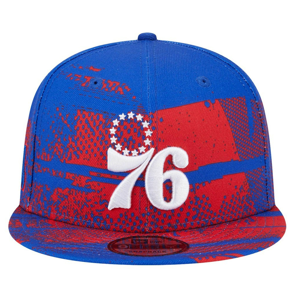 Philadelphia 76ers Tip-Off 9FIFTY Snapback Hat Royal