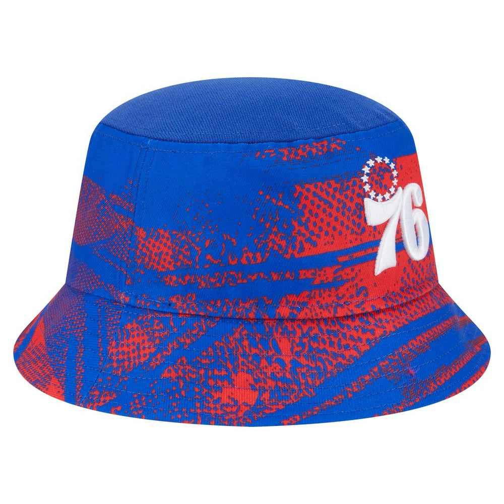 Philadelphia 76ers Tip-Off Bucket Hat Royal/Red