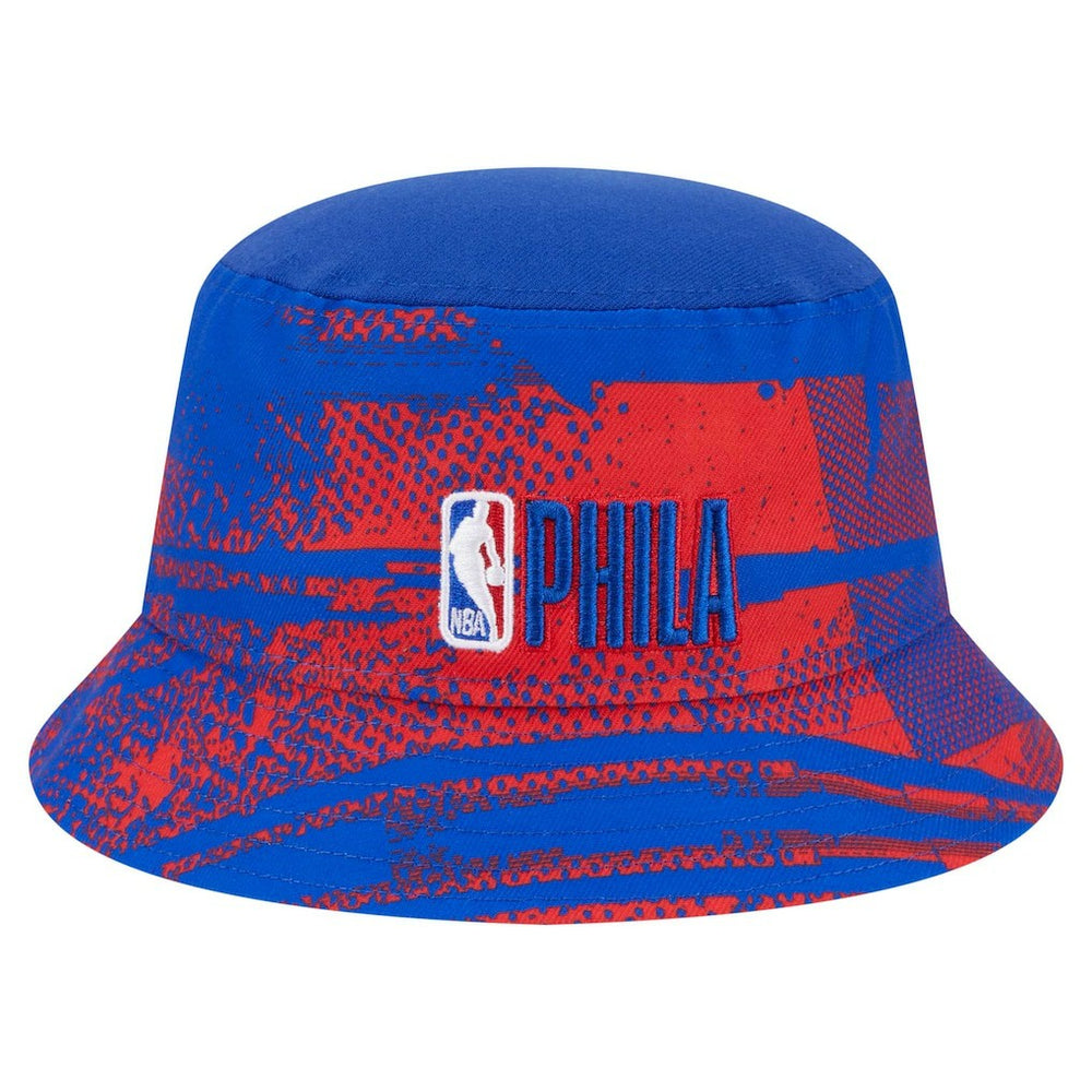 Philadelphia 76ers Tip-Off Bucket Hat Royal/Red