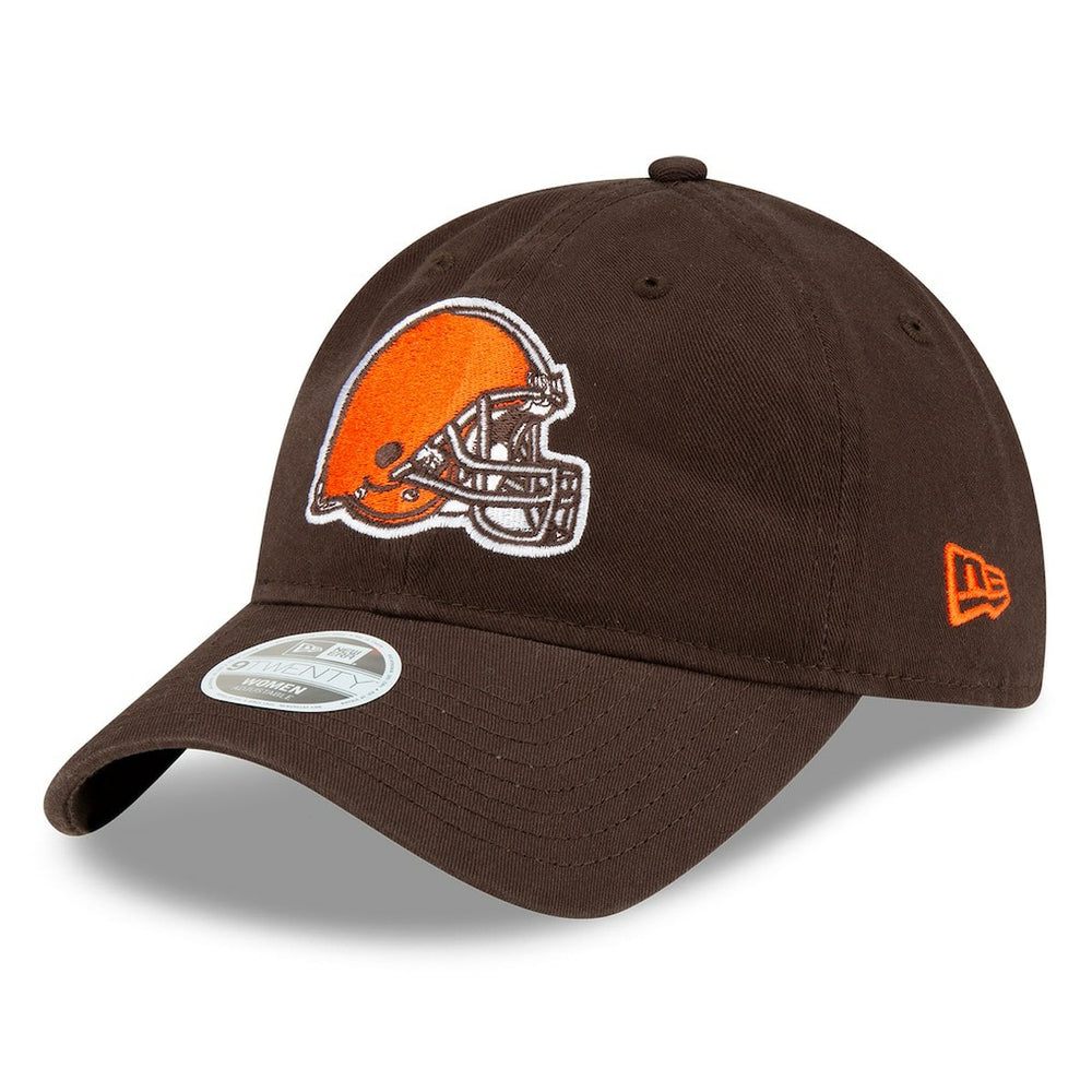 Cleveland Browns New Era Women's Core Classic 9TWENTY Adjustable Hat Brown