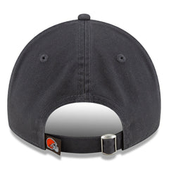 Cleveland Browns New Era Core Classic Graph 9TWENTY Adjustable Hat Graphite