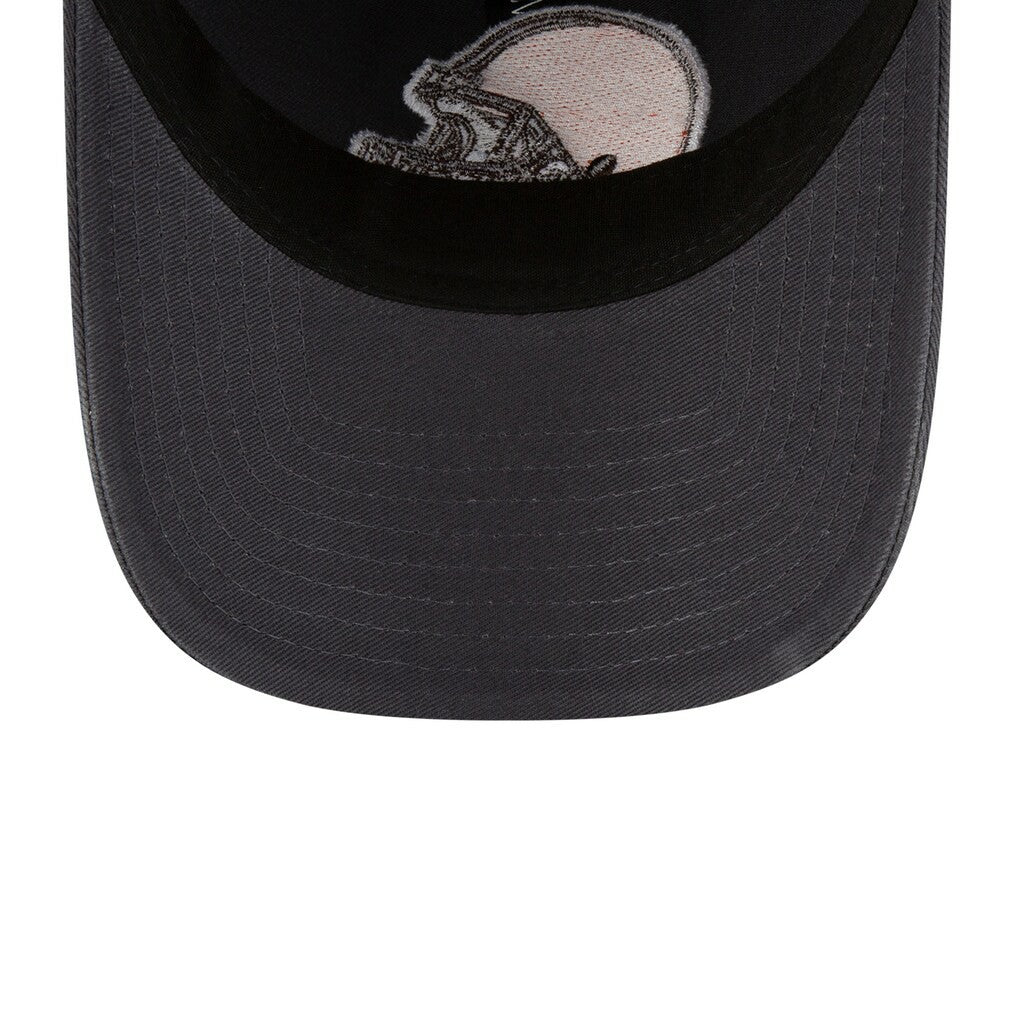 Cleveland Browns New Era Core Classic Graph 9TWENTY Adjustable Hat Graphite