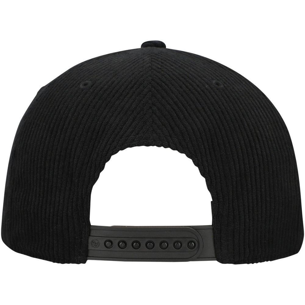 Miami Heat '47 Double Header Sidepatch Cord Hitch Adjustable Hat Black