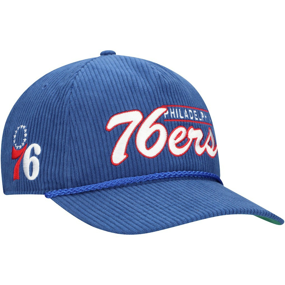 Philadelphia 76ers '47 Double Header Sidepatch Cord Hitch Adjustable Hat Royal