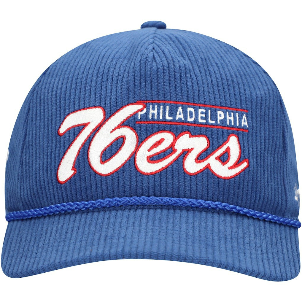 Philadelphia 76ers '47 Double Header Sidepatch Cord Hitch Adjustable Hat Royal