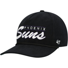 Phoenix Suns '47 Double Header Sidepatch Cord Hitch Adjustable Hat Black
