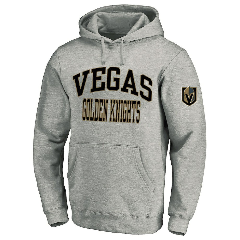 NHL Vegas Golden Knights Fanatics Big & Tall Fleece Pullover Hoodie - Heather Gray