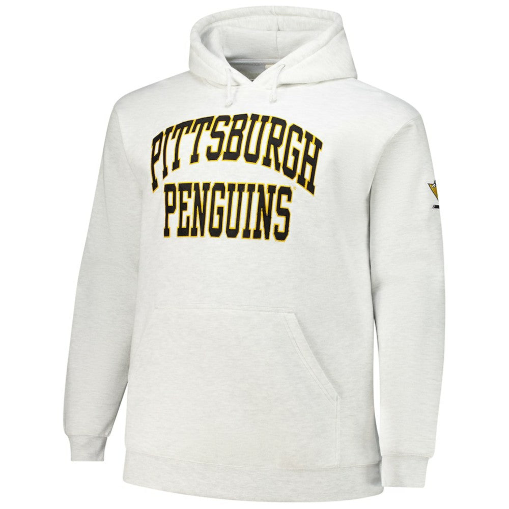 NHL Pittsburgh Penguins Fanatics Big & Tall Fleece Pullover Hoodie - White