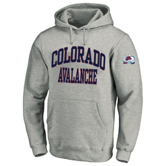 NHL Colorado Avalanche Fanatics Big & Tall Fleece Pullover Hoodie - Heather Gray