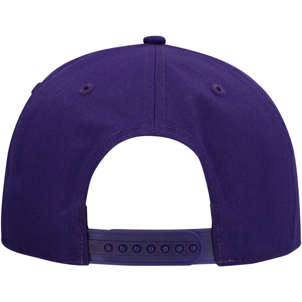 Los Angeles Lakers '47 Core Logo Hitch Adjustable Hat Purple