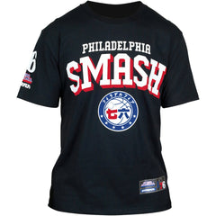 Philadelphia 76ers Hyperfly Unisex NBA x My Hero Academia All Might Smash T-Shirt Black