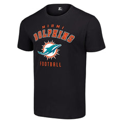 Miami Dolphins Starter Logo T-Shirt Black
