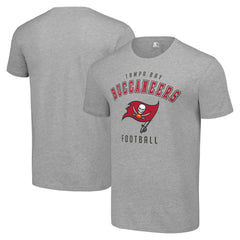Tampa Bay Buccaneers Starter Logo T-Shirt Heather Gray