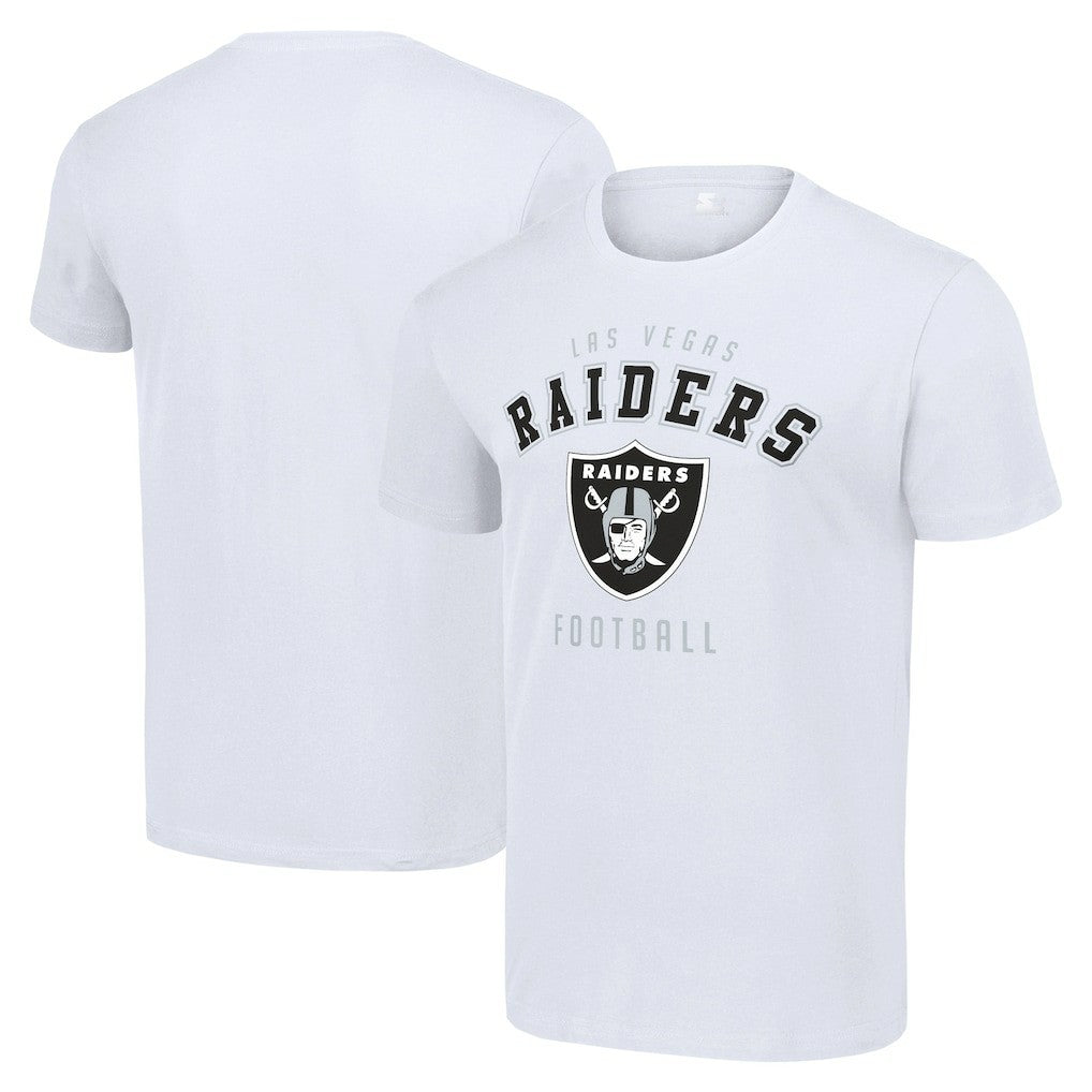 Las Vegas Raiders Starter Logo T-Shirt White