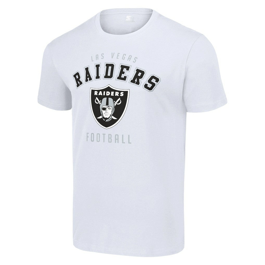 Las Vegas Raiders Starter Logo T-Shirt White
