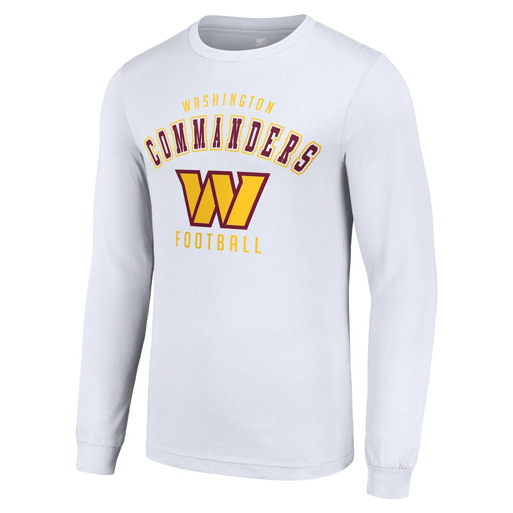 Washington Commanders Starter Long Sleeve T-Shirt White