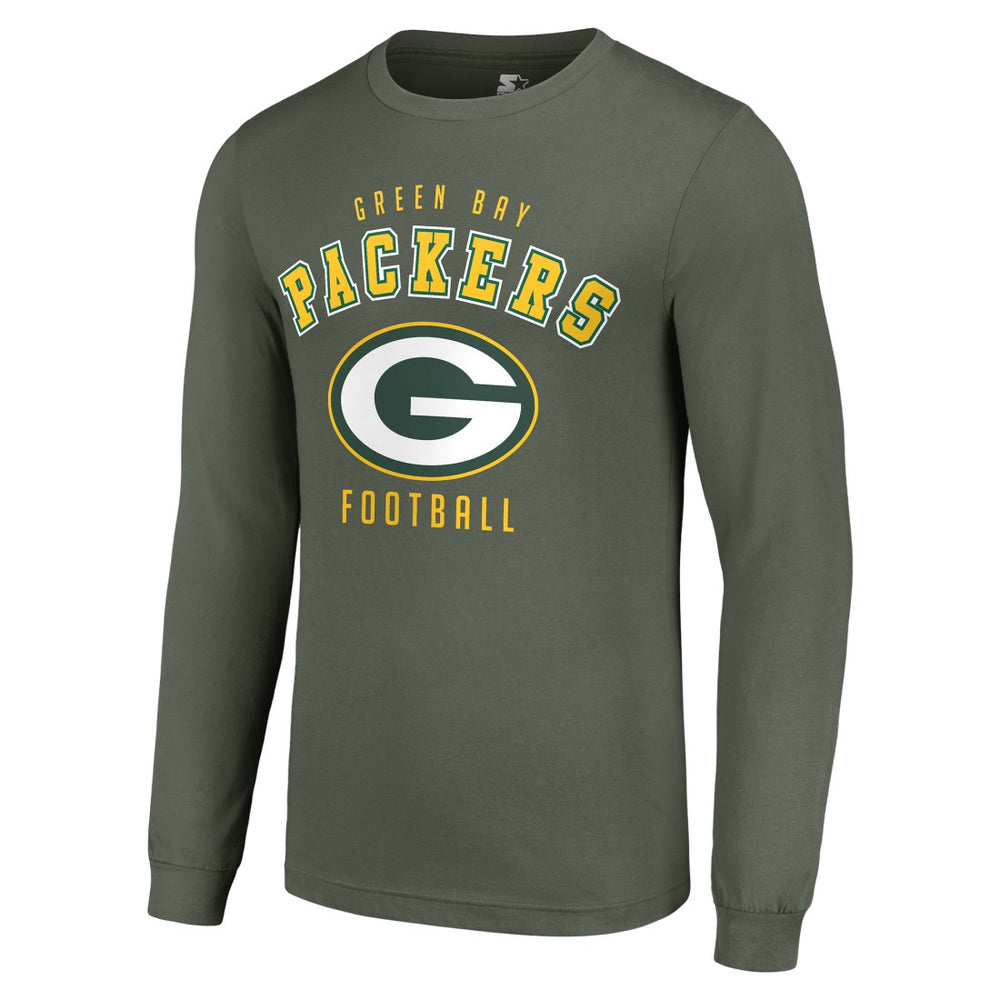 Green Bay Packers Starter Long Sleeve T-Shirt Green