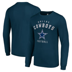 Dallas Cowboys Starter Long Sleeve T-Shirt Navy