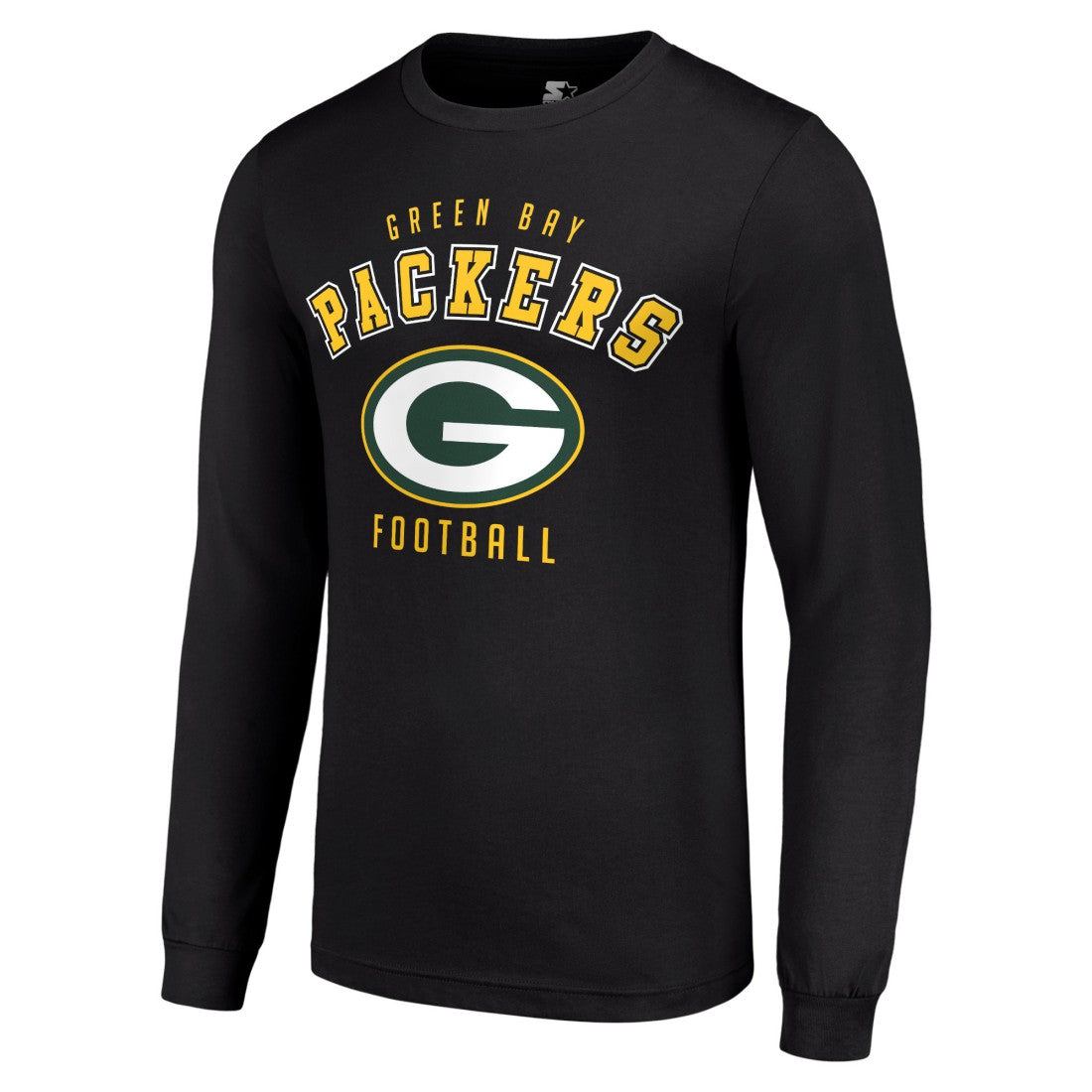 Green Bay Packers Starter Long Sleeve T-Shirt Black