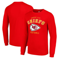 Kansas City Chiefs Starter Long Sleeve T-Shirt Red