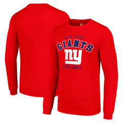 New York Giants Starter Long Sleeve T-Shirt Red