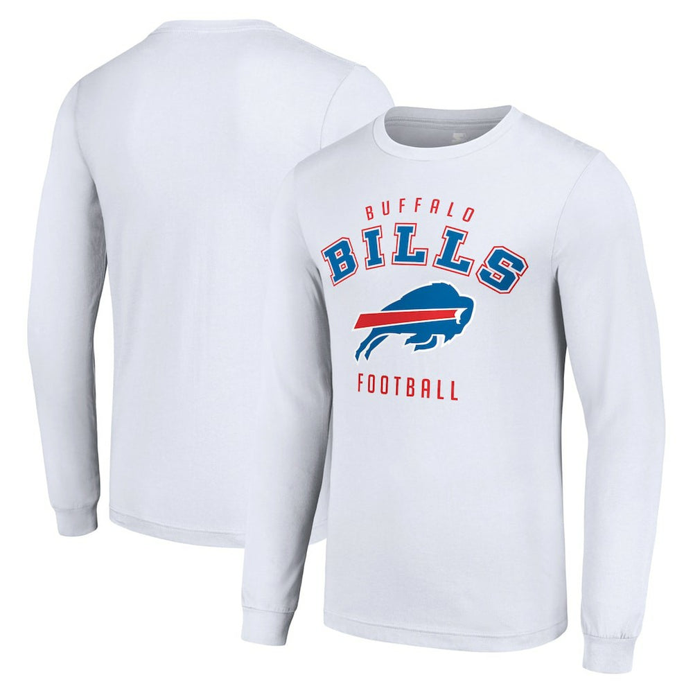 Buffalo Bills Starter Long Sleeve T-Shirt White