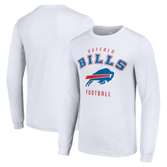 Buffalo Bills Starter Long Sleeve T-Shirt White