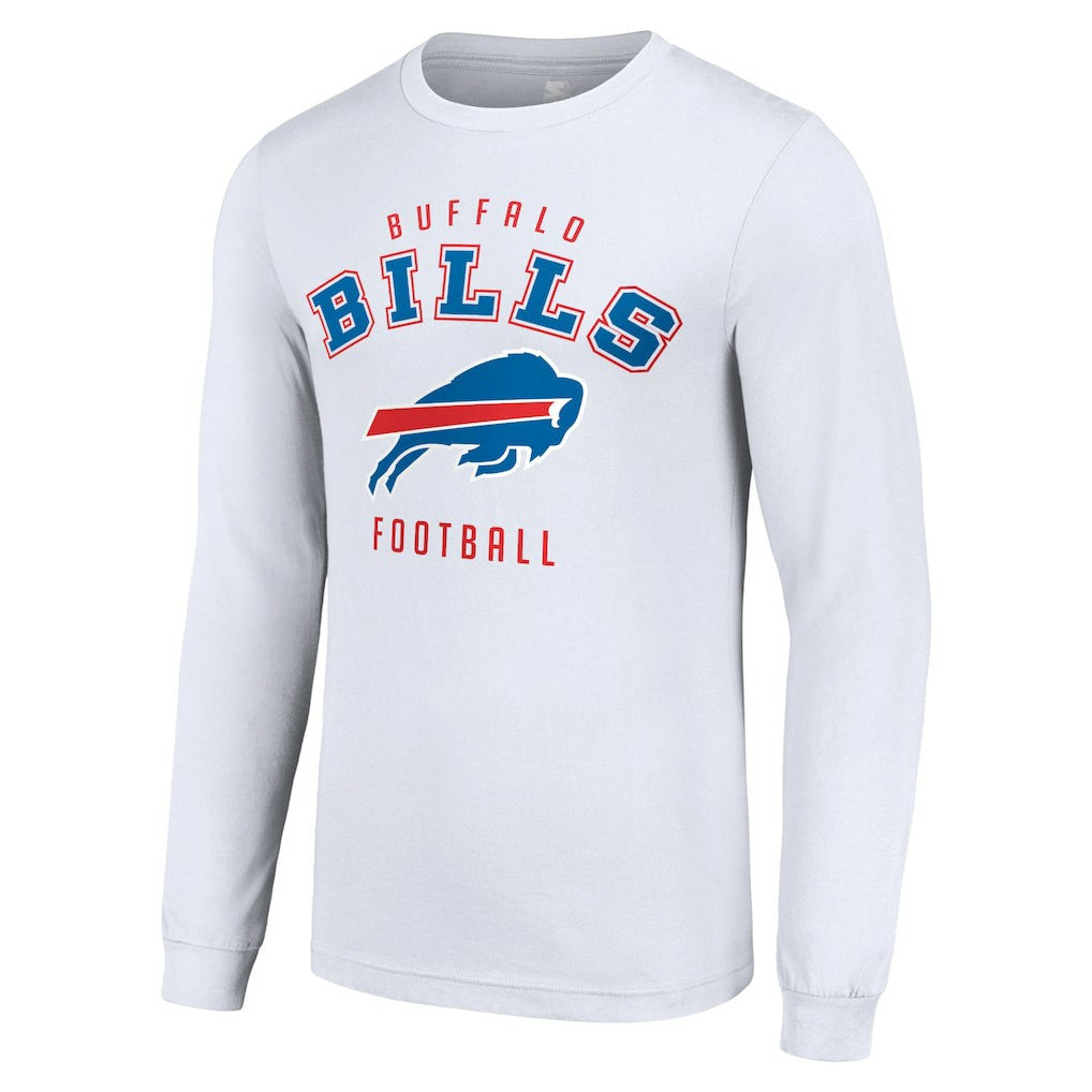 Buffalo Bills Starter Long Sleeve T-Shirt White