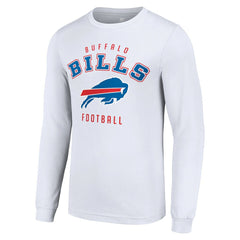 Buffalo Bills Starter Long Sleeve T-Shirt White