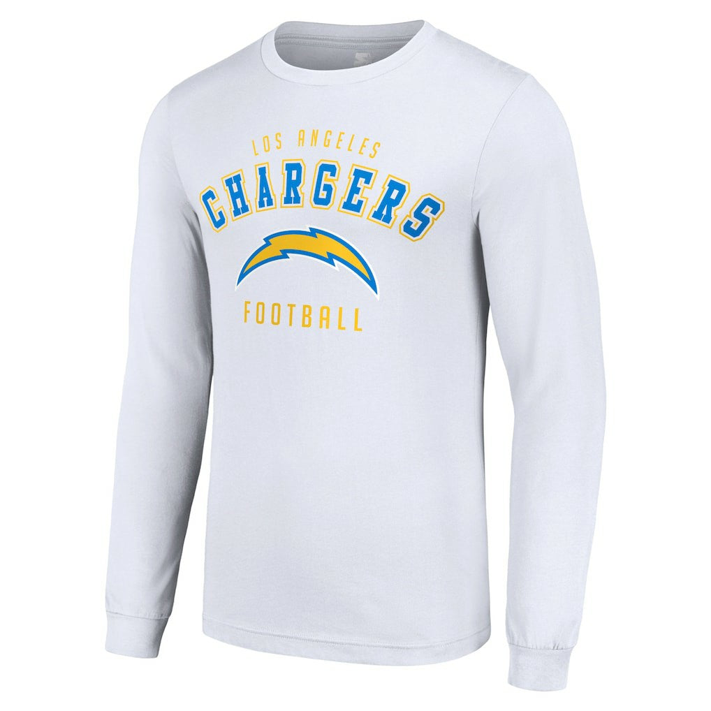 Los Angeles Chargers Starter Long Sleeve T-Shirt White