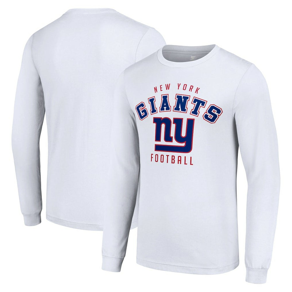 New York Giants Starter Long Sleeve T-Shirt White