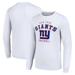 New York Giants Starter Long Sleeve T-Shirt White