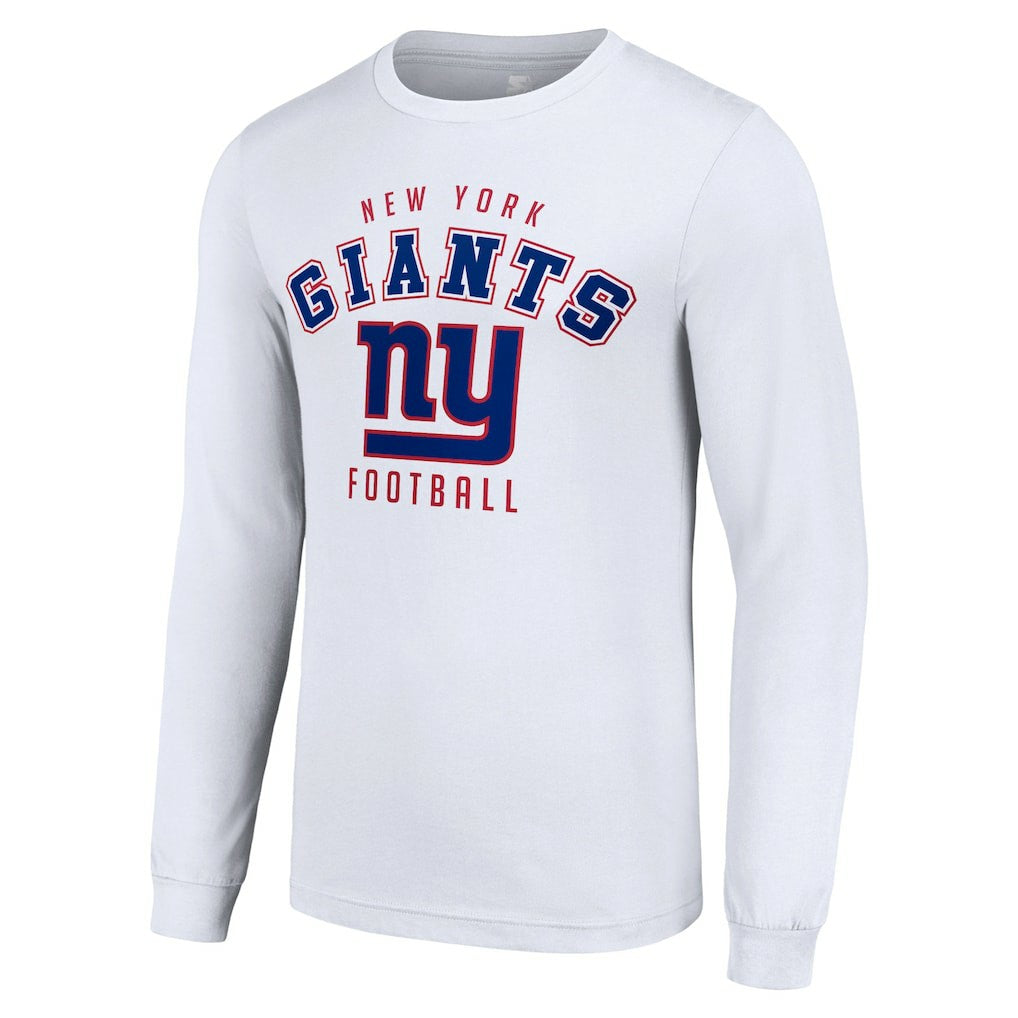 New York Giants Starter Long Sleeve T-Shirt White
