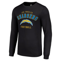 Los Angeles Chargers Starter Long Sleeve T-Shirt Black