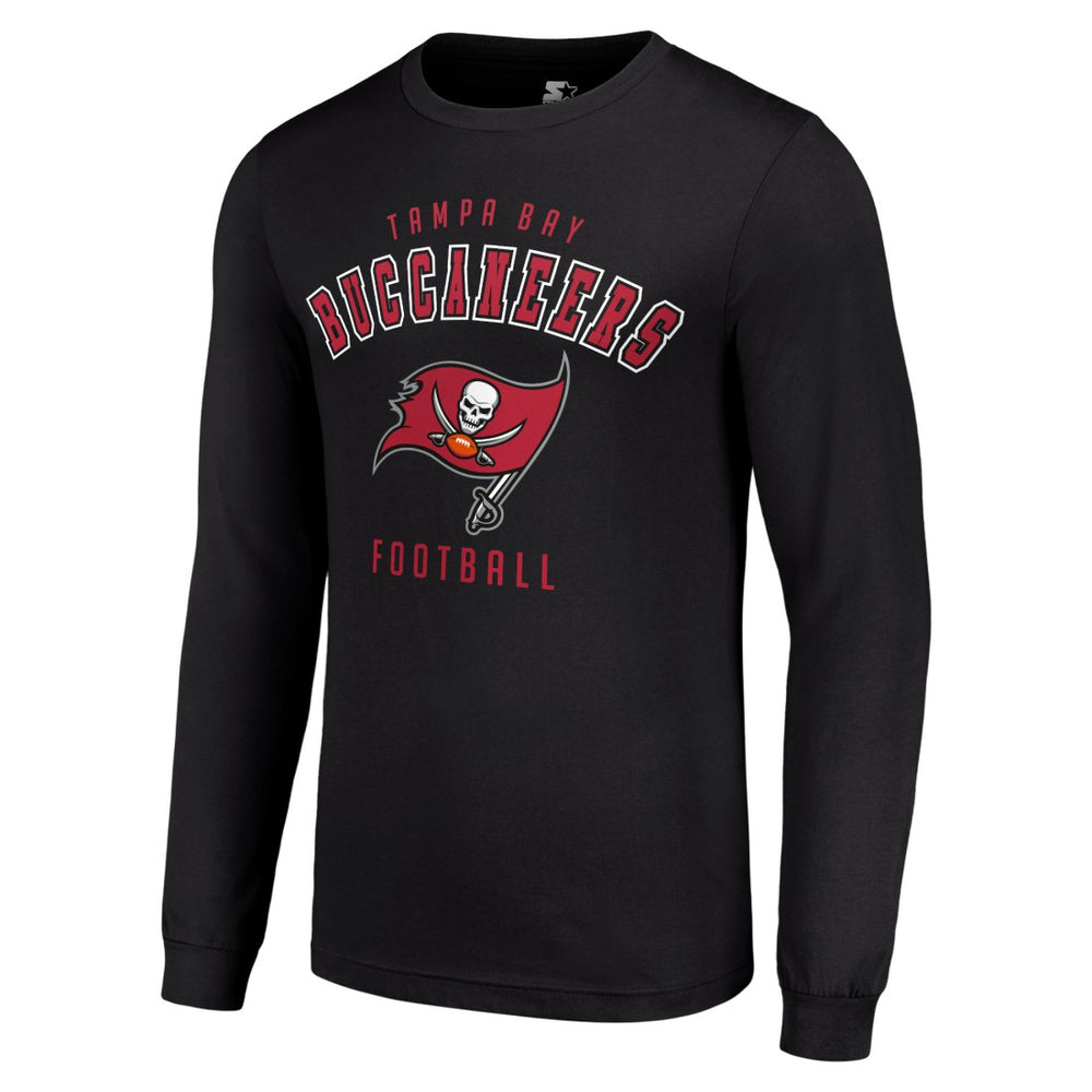 Tampa Bay Buccaneers Starter Long Sleeve T-Shirt Black