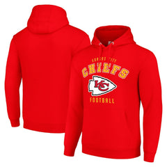 Kansas City Chiefs Starter Unisex Logo Pullover Hoodie Red