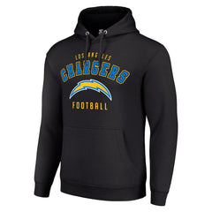 Los Angeles Chargers Starter Unisex Logo Pullover Hoodie Black