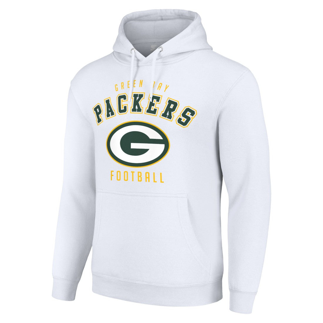 Green Bay Packers Starter Unisex Logo Pullover Hoodie White