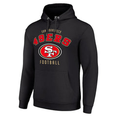 San Francisco 49ers Starter Unisex Logo Pullover Hoodie Black