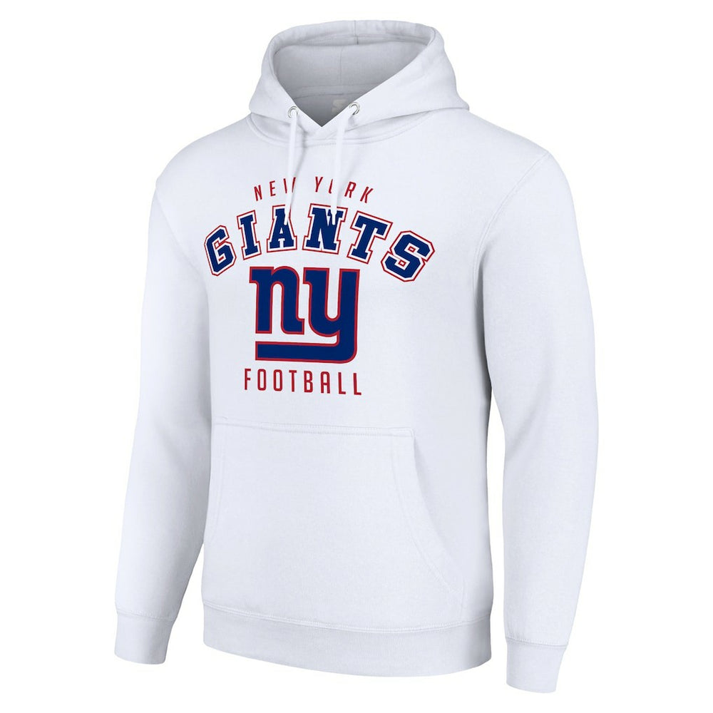 New York Giants Starter Unisex Logo Pullover Hoodie White