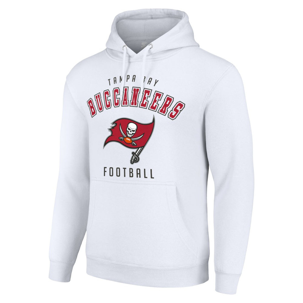 Tampa Bay Buccaneers Starter Unisex Logo Pullover Hoodie White
