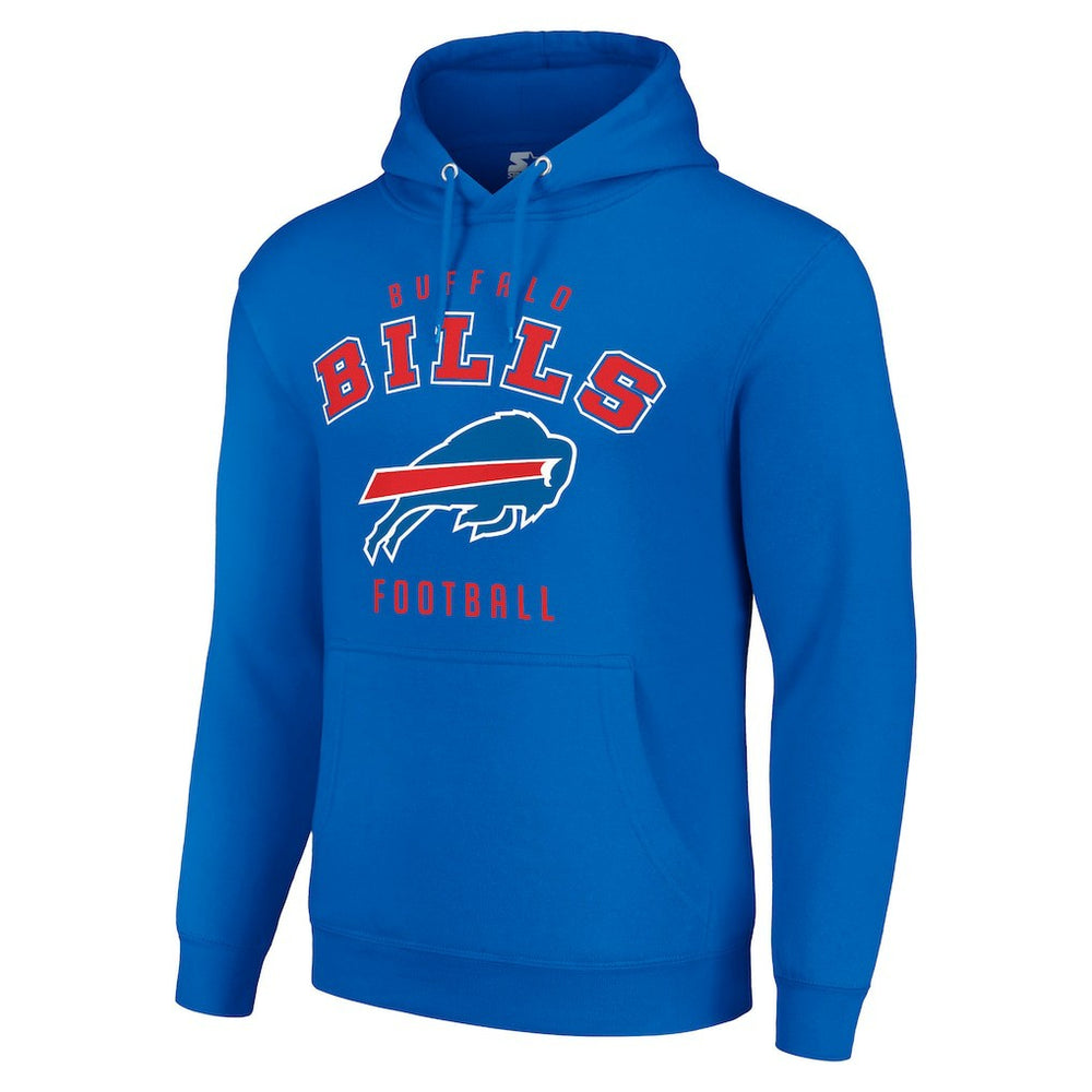 Buffalo Bills Starter Unisex Logo Pullover Hoodie Royal