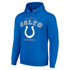 Indianapolis Colts Starter Unisex Logo Pullover Hoodie Royal