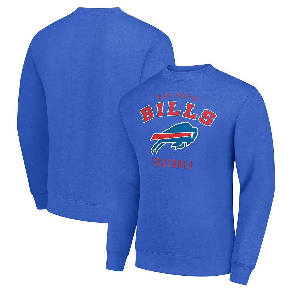 Buffalo Bills Starter Team Logo Pullover Sweatshirt Royal