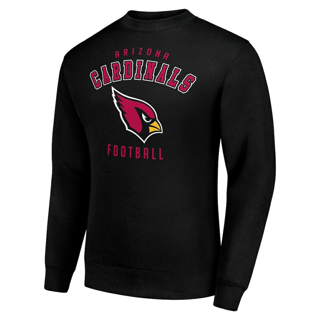 Arizona Cardinals Starter Team Logo Pullover Sweatshirt Black